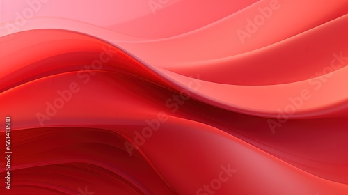  a red and pink background with wavy lines and curves on it. generative ai