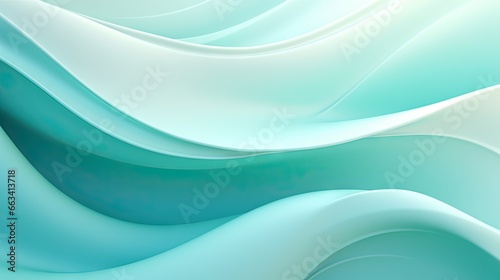  a blue and white abstract background with wavy lines on it. generative ai