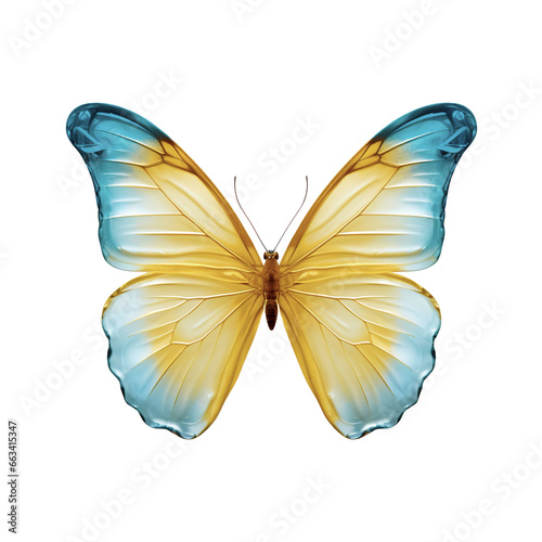 butterfly isolated on white © ArtificialIntel 