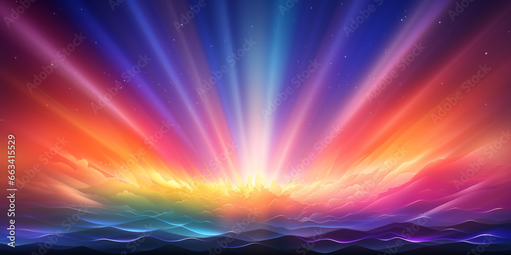 Naklejka premium abstract gradient grainy noise texture glowing light background