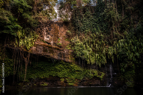 waterfall on Nosy Be island