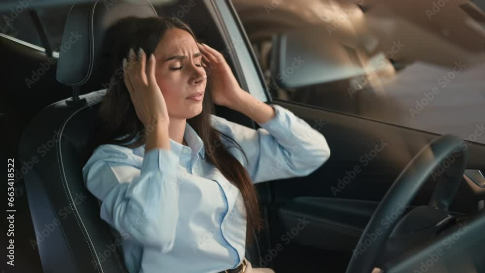 Frustrated stressed angry driver woman hit car steering wheel irritated angry Caucasian female worry traffic jam lateness business failure stress auto broken lost girl driving problem automobile crash Frustrated stressed angry driver woman hit car steering wheel irritated angry Caucasian female worry traffic jam lateness business failure stress auto broken lost girl driving problem automobile crash