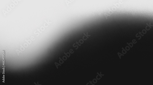 abstract gradient noise background black and white blurred banner