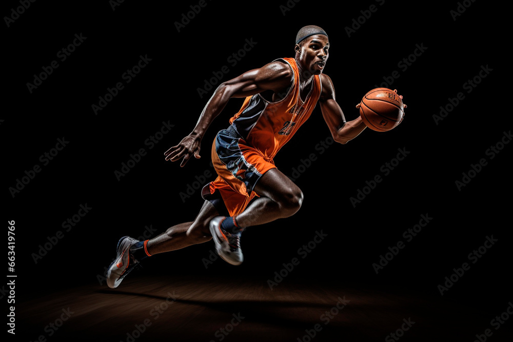 basketball player in action