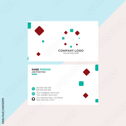 Business card design Own void grab executive id bulletin recruitment introduction visiting business card, squire round, logo design, stationer design, brand identity, corporate image, 
