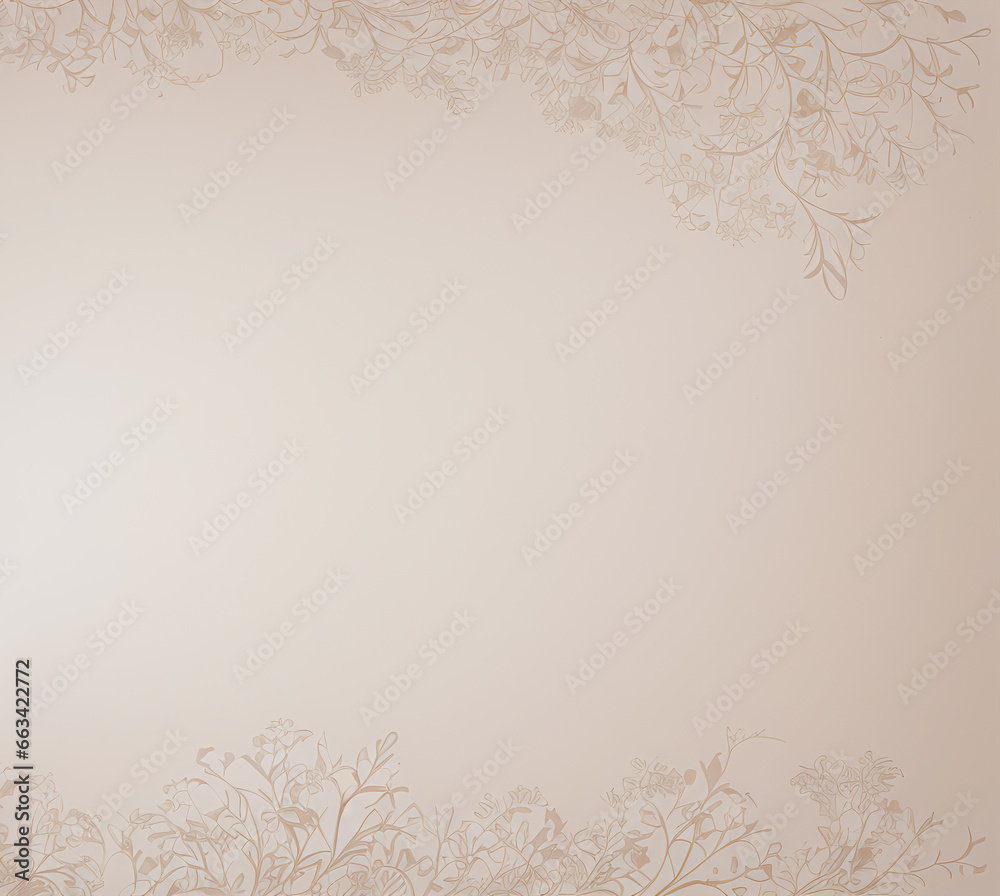 Floral background with place for your text. Illustration with copy space.