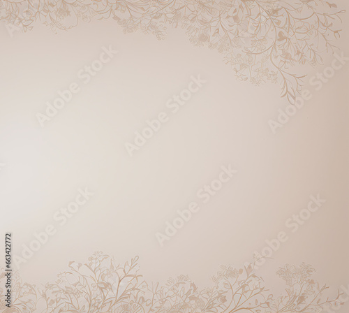 Floral background with place for your text. Illustration with copy space.