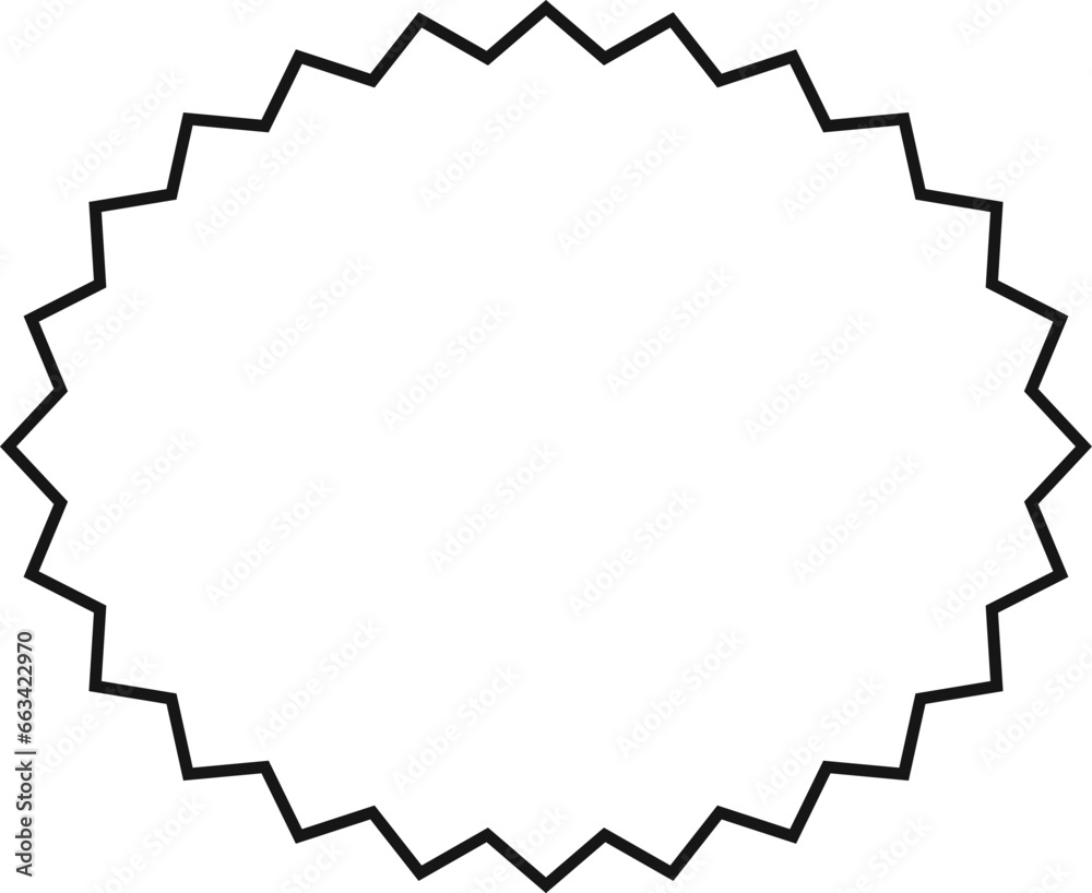 Starburst sticker set - collection of special offer sale oval and round shaped sunburst labels and badges. Promo stickers with star edges. Vector. Starburst sticker set - collection of special offer sale oval and round shaped sunburst labels and badges. Promo stickers with star edges. Vector.