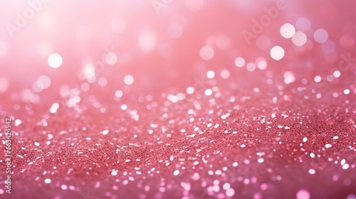  a pink glitter background with lots of small dots on the top of the image and a pink background with lots of small dots on the bottom of the image. generative ai