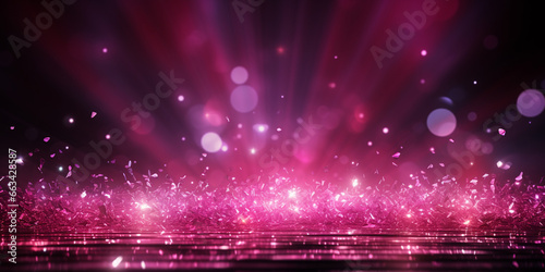 Neon Deep Pink noise texture glowing light background