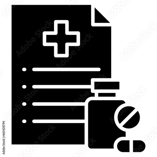 Medical Prescription Icon