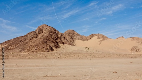 W  stenlandschaft von Wadi Rum in Jordanien