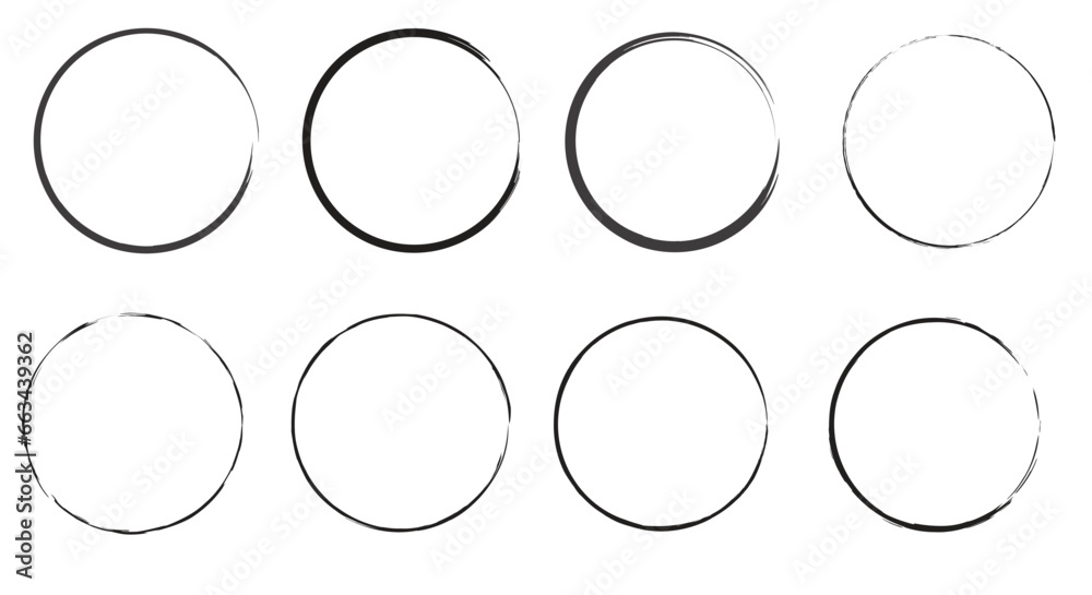 Grunge frame collection. Vector illustration Grunge frame collection. Vector illustration