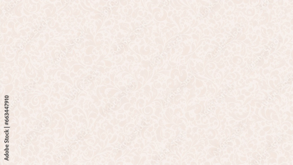 A Beige Floral Pattern Background A Beige Floral Pattern Background