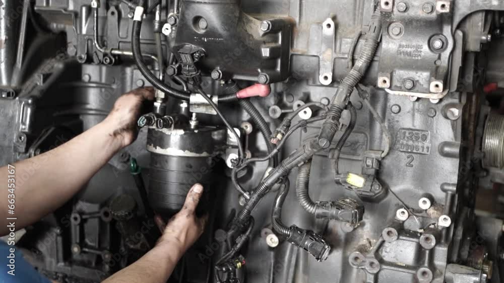 Diesel Engine Overhaul and Rebuild. Repair of the tractor engine Diesel Engine Overhaul and Rebuild. Repair of the tractor engine