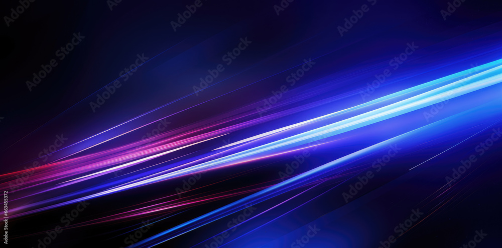 Future technology line background and light effect, cyberpunk style background material with a sense of technology,Motion light lines backdrop. For banner, postcard, illustration