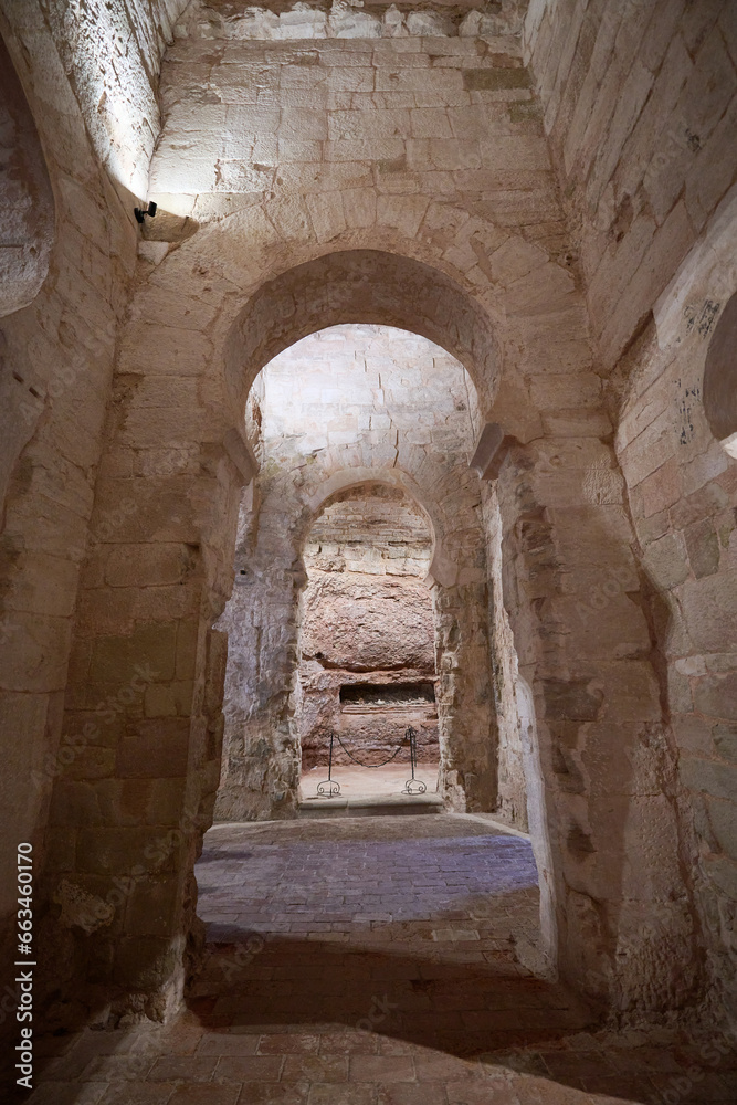 Interior view of the Monastery of Suso