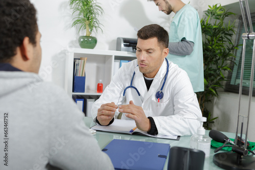 female doctor and patient consultation during medical exam