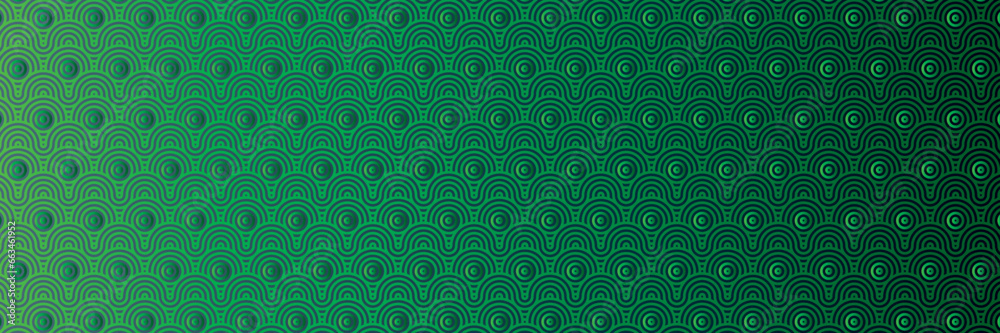 Abstract green and black gradient circle background vector.  cards, flyers, brochures, posters, banners, presentation, etc.