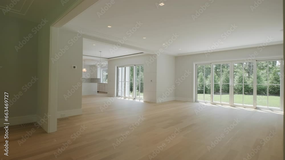 Modern Luxurious Kitchen Interior Design, move camera