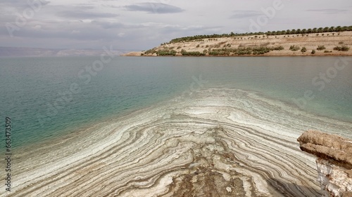 Totes Meer in Jordanien, Salzkristalle