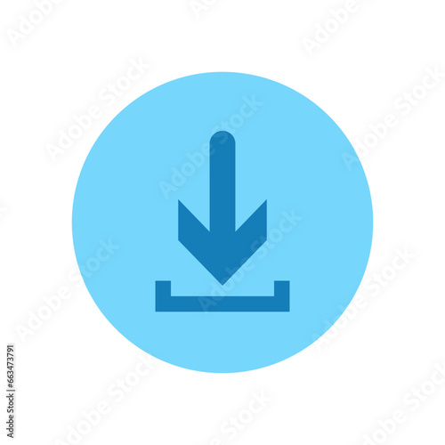 download icon design vector template