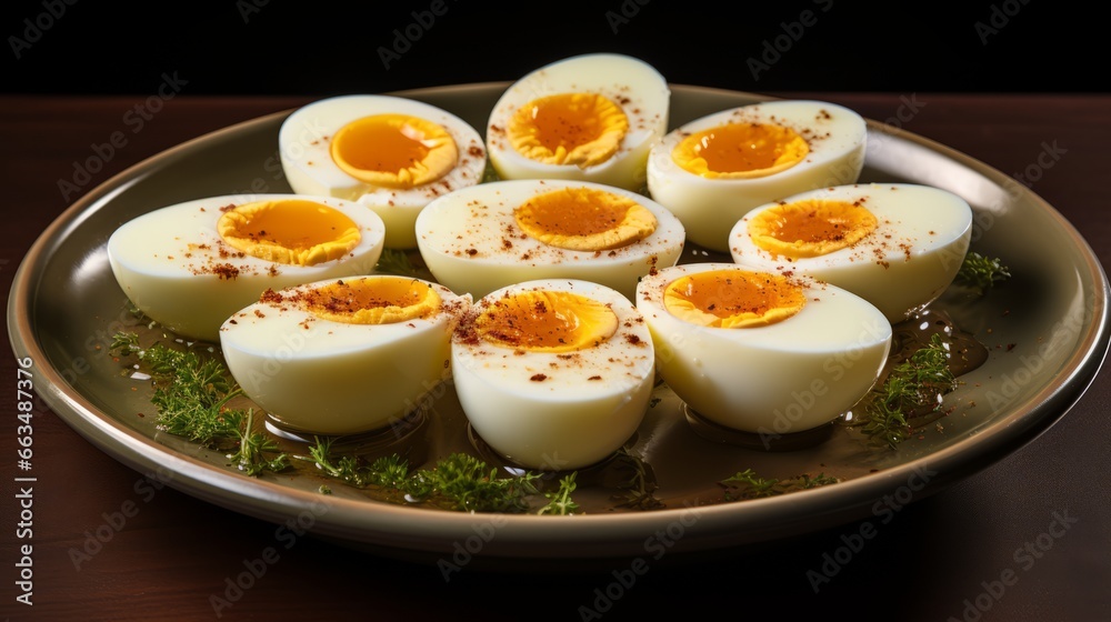 boiled eggs ai generated boiled eggs ai generated