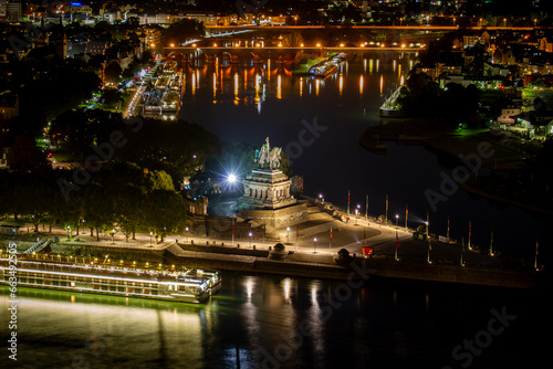 Deutsches Eck - Koblenz, Deutschland