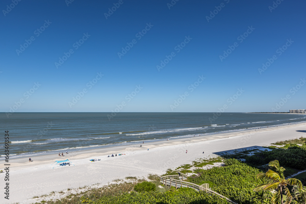 Marco Island South Beach from the Apollo condo Florida Marco Island South Beach from the Apollo condo Florida