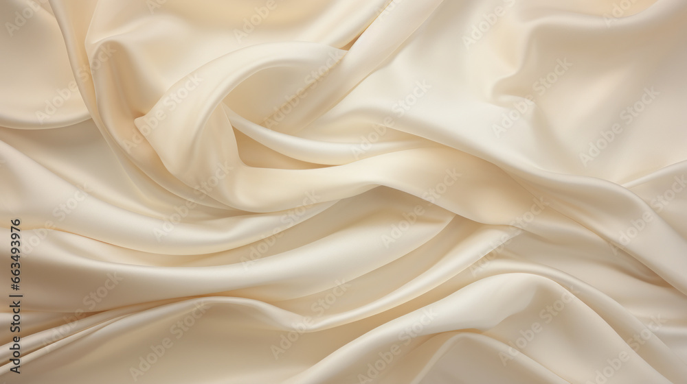Cream silk satin. Color gradient. Golden luxury elegant abstract background. Shiny, shimmer. Curtain. Drapery. Fabric, cloth texture. Christmas, birthday, autumn, wedding Cream silk satin. Color gradient. Golden luxury elegant abstract background. Shiny, shimmer. Curtain. Drapery. Fabric, cloth texture. Christmas, birthday, autumn, wedding