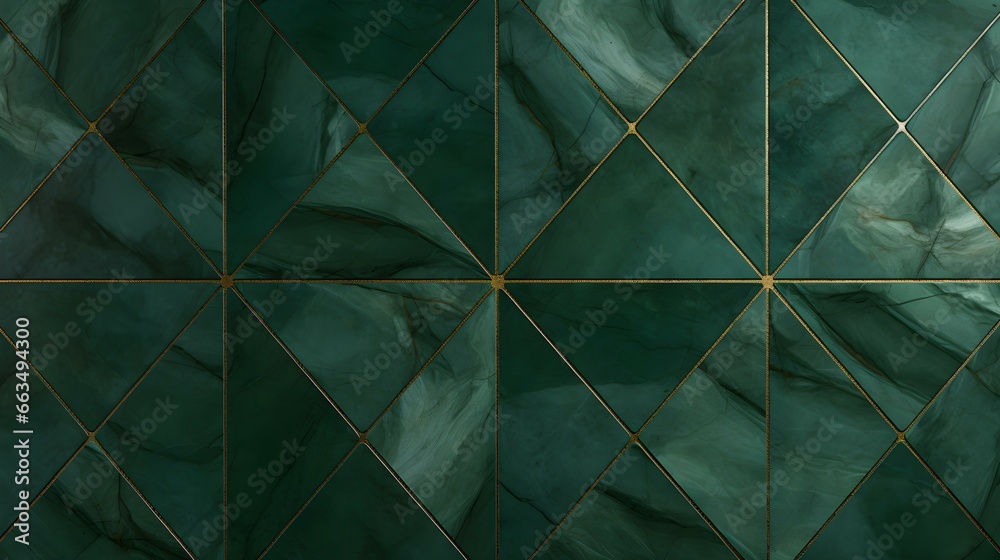 Pattern of Marble Tiles in emerald Colors. Top View Pattern of Marble Tiles in emerald Colors. Top View