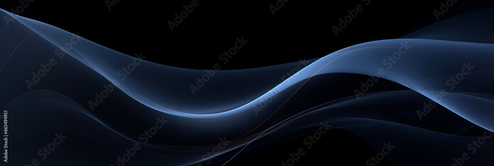 Futuristic black_and_blue_gradient_background wave of particles. Sound structural connections. Abstract background with a wave of luminous particles in blue and gold Futuristic black_and_blue_gradient_background wave of particles. Sound structural connections. Abstract background with a wave of luminous particles in blue and gold