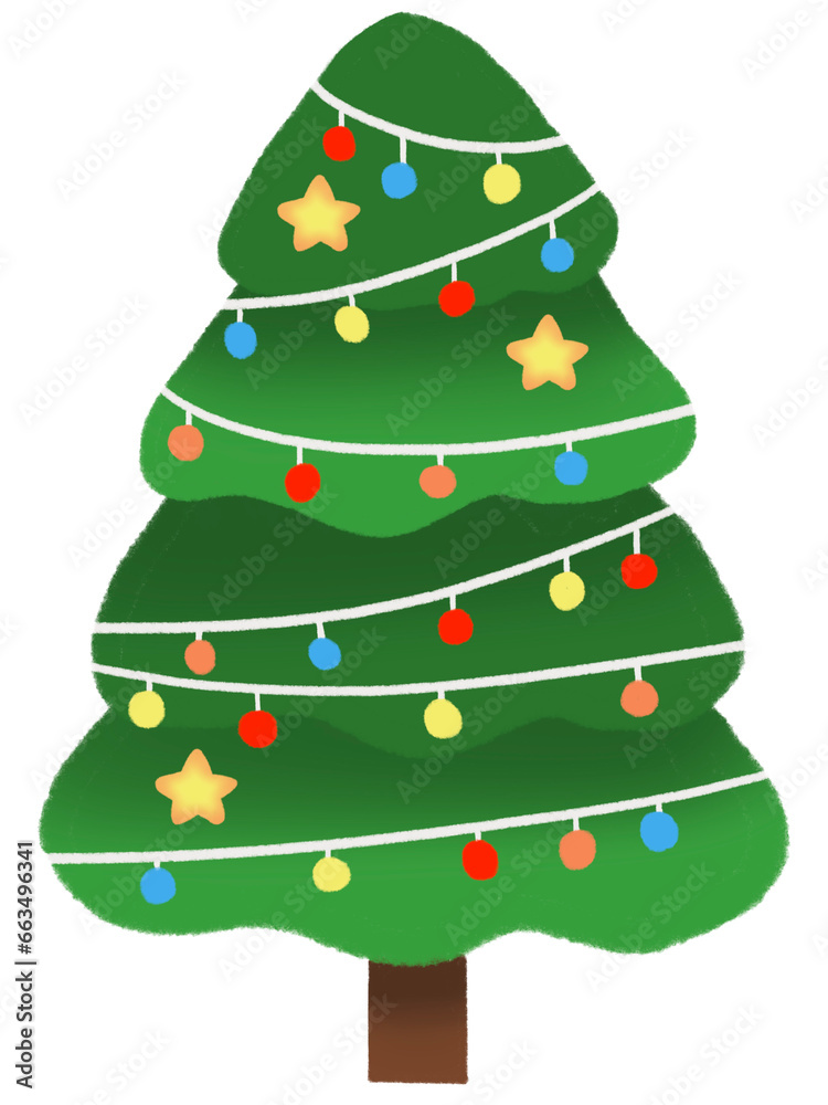 Christmas tree. Christmas tree.