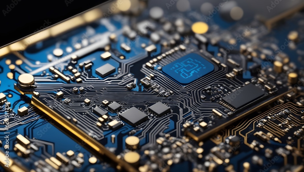 Microchip Illustration Hardware Background Technology Wallpaper Motherboard Chip Background AI Generative Microchip Illustration Hardware Background Technology Wallpaper Motherboard Chip Background AI Generative