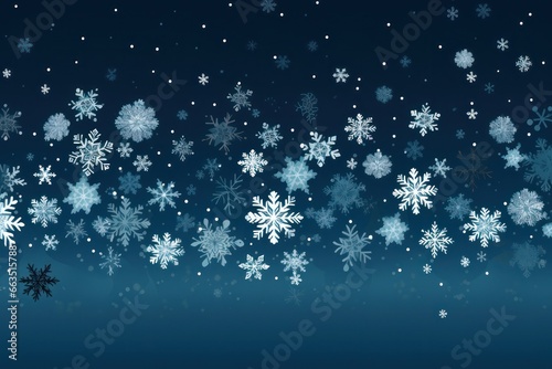 a white snowflake background