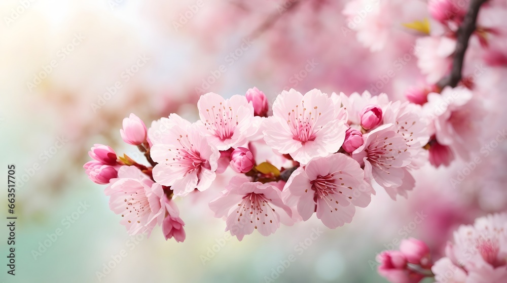 Realistic Blurred Spring Background Cherry Blossom Background Flower Illustration Blossom Flower Background AI Generative Realistic Blurred Spring Background Cherry Blossom Background Flower Illustration Blossom Flower Background AI Generative