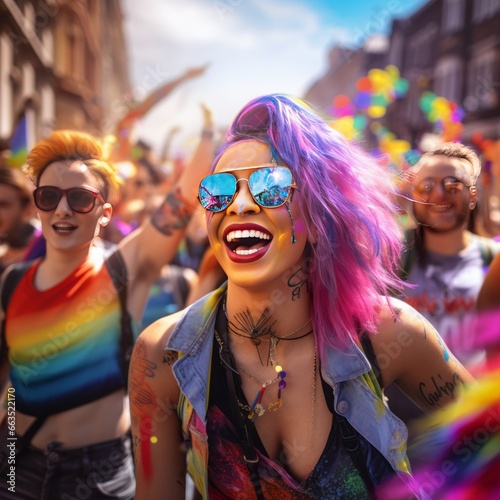 Embracing Diversity and Love: An Enchanted Day at the LGBTQ+ Pride Parade
