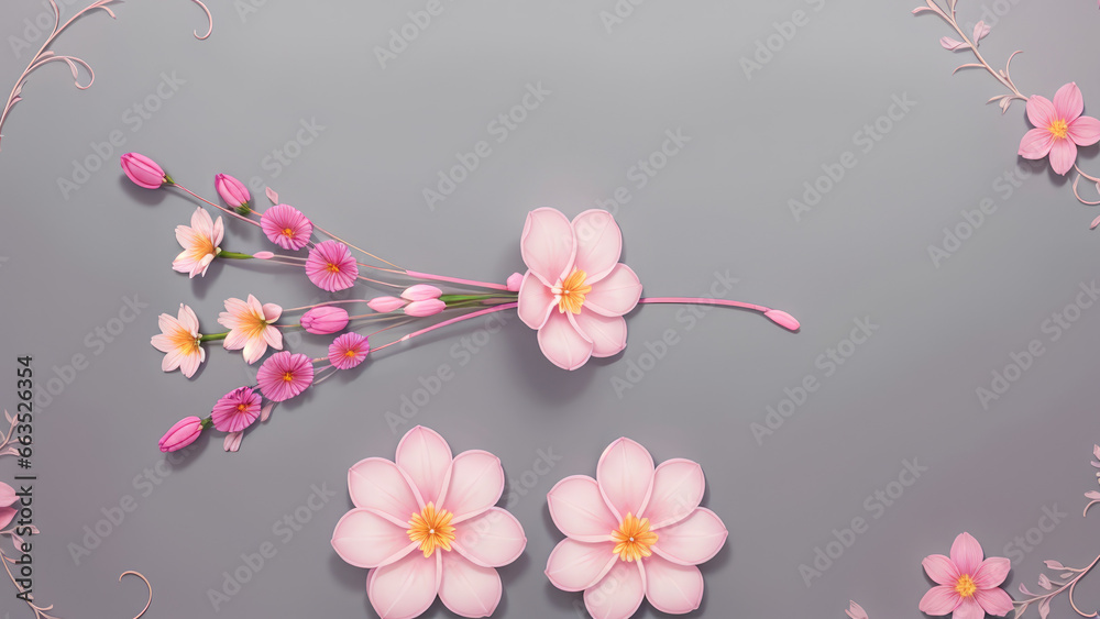 Flower Backgrounds No.205 Flower Backgrounds No.205