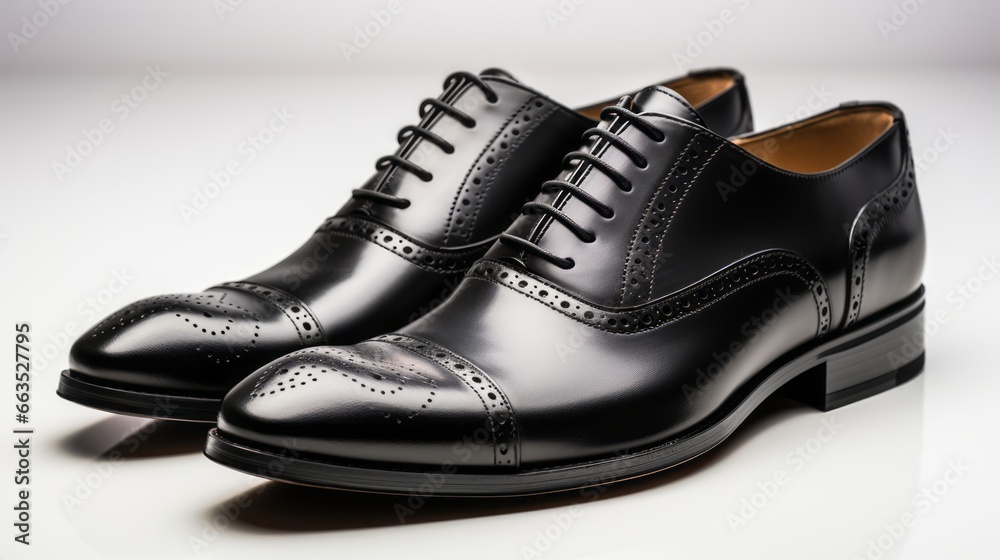 men's shoes isolated on background