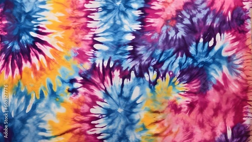 A Vibrant And Eye Catching Tie Dye Background Pattern Resembling A Tie Dye Texture AI Generative