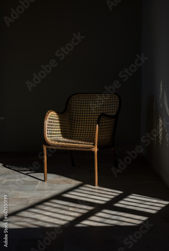 chair in the dark