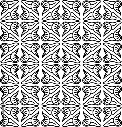 Abstract pattern in lines. Modern style. Cartoon outline. Backgrounds and textures. Print and packaging.