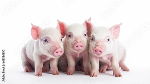 Three beautiful Piglets
