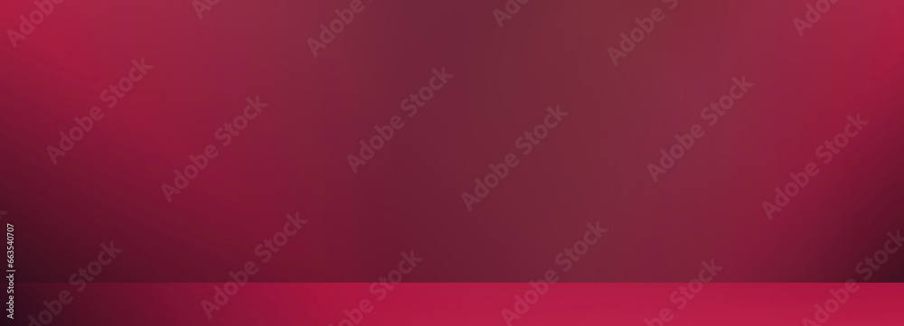 Viva magenta background. Magenta or maroon and glassmorphism style. Mock up composition with empty space. Great for wallpapers, banners, templates, luxury invitations, voucher background.