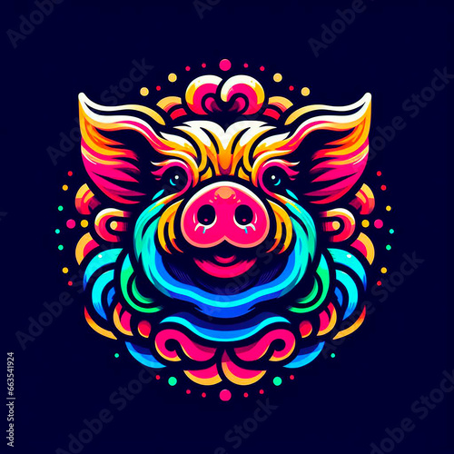 Psychedelic Pig 