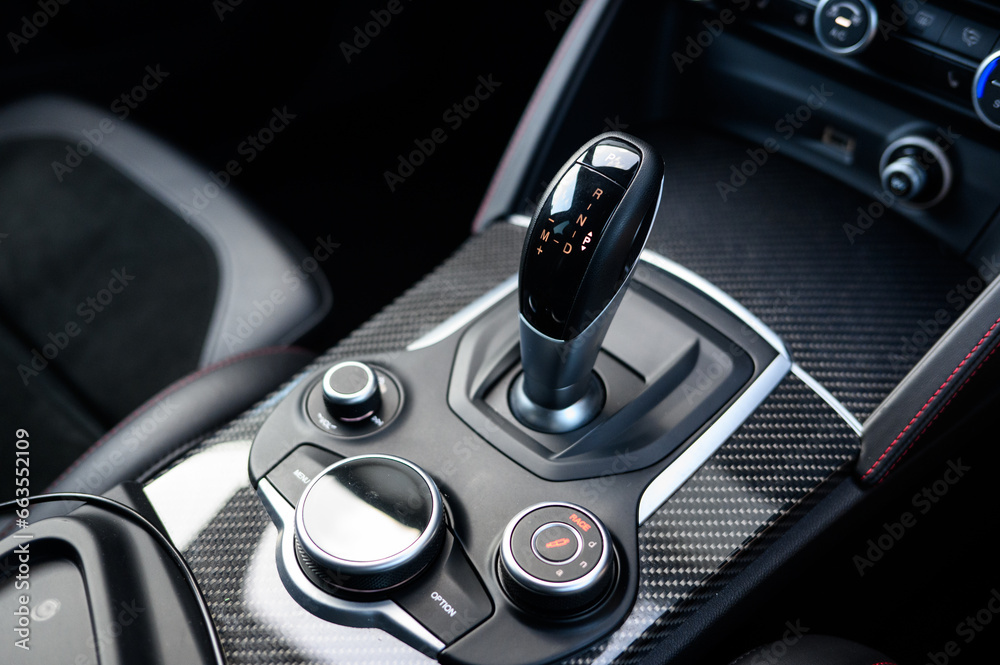 Futuristic Auto Gear Shifter