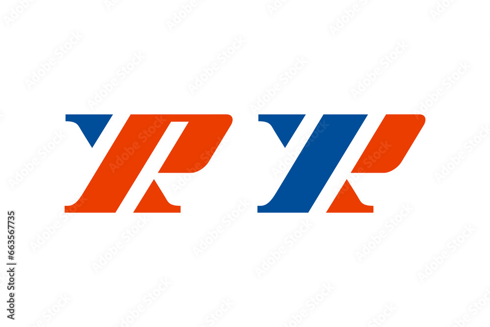 The monogram is the letter X-R and YR. Elegant and outline. The monogram is the letter X-R and YR. Elegant and outline.