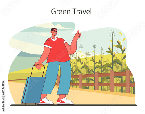 Sustainable tourism. Ecotourism, eco-friendly recreation.