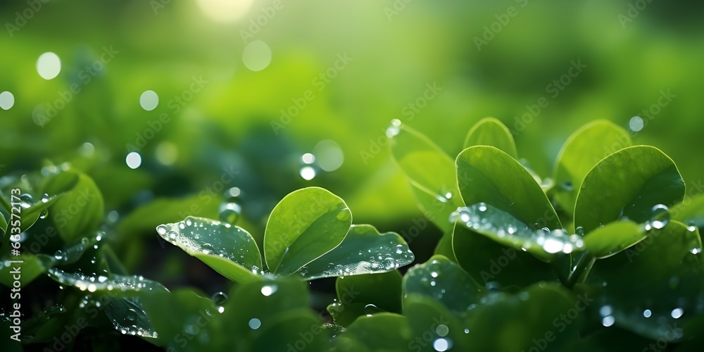 Natural landscape in rainy weather Natural landscape in rainy weather
