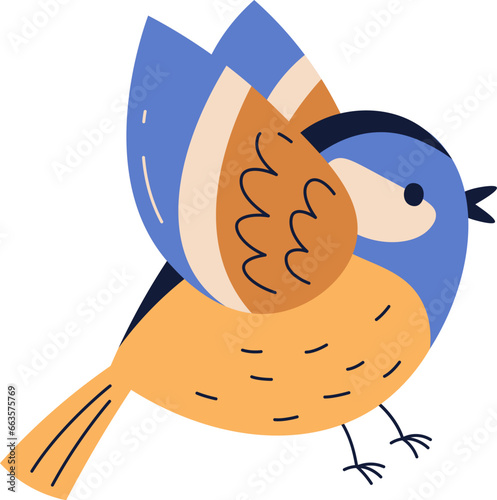 Tit Bird Icon